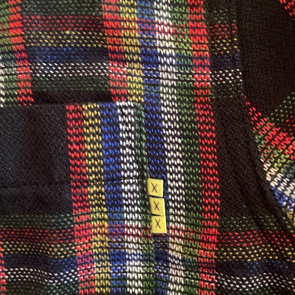 Scotch & Soda Men's Navy and Red Plaid Shirt - Picture 7 of 9